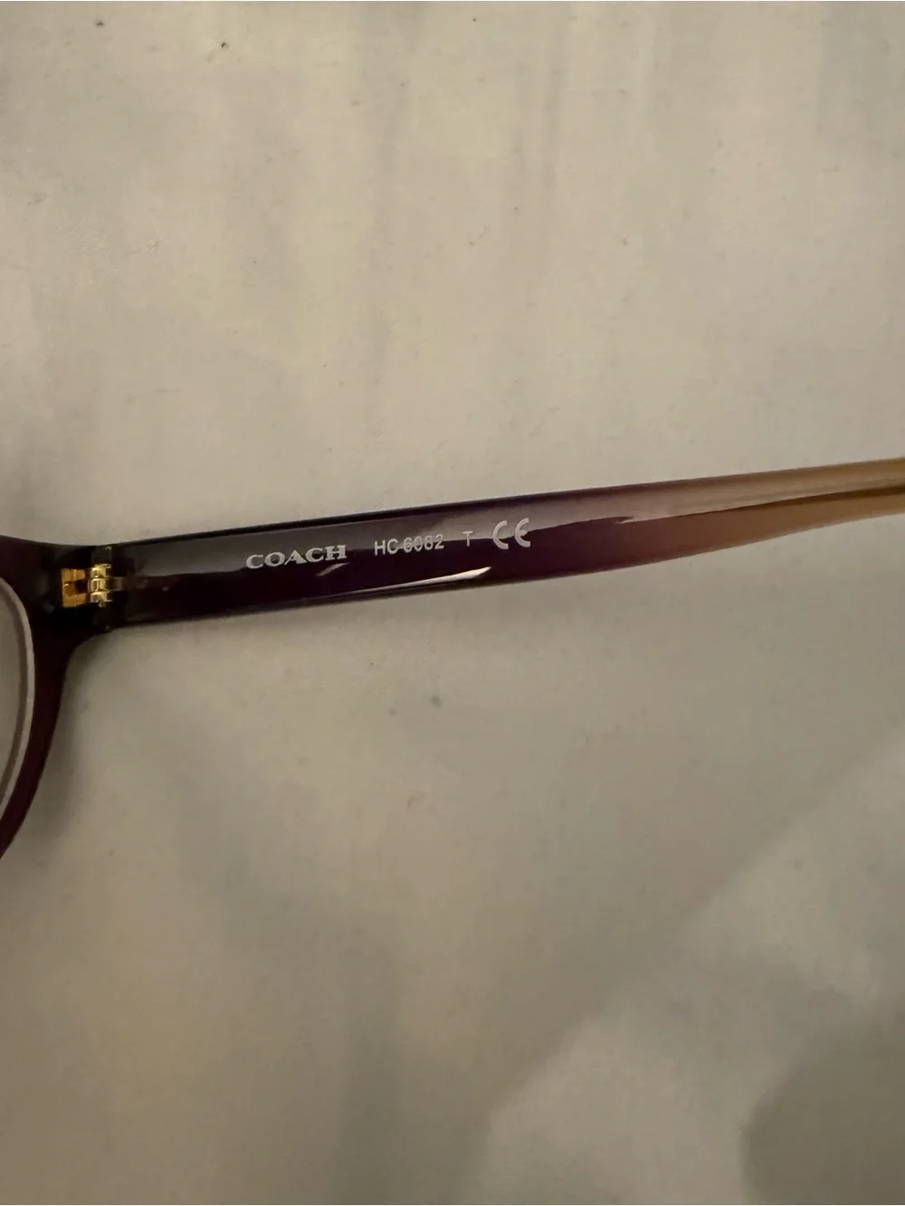 Coach optical frames